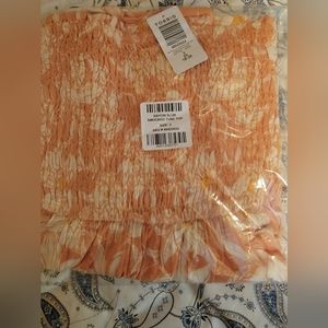 TORRID smocked tube top